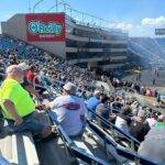 Stadium View of a drag strip